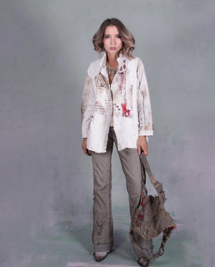 'canvas your options' detailed summer jacket