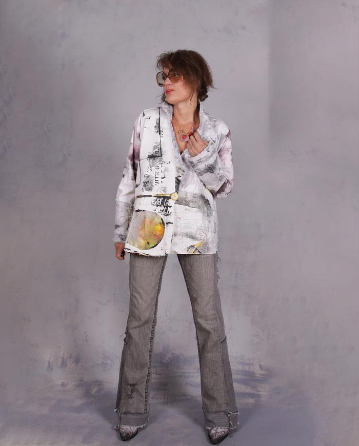 'off the urban record' detailed one-size structured jacket