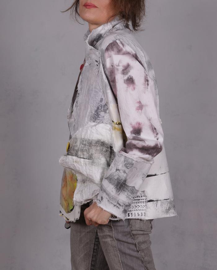 'off the urban record' detailed one-size structured jacket
