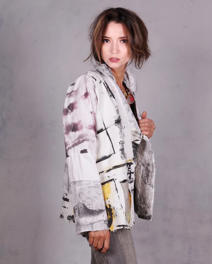 'off the urban record' detailed one-size structured jacket