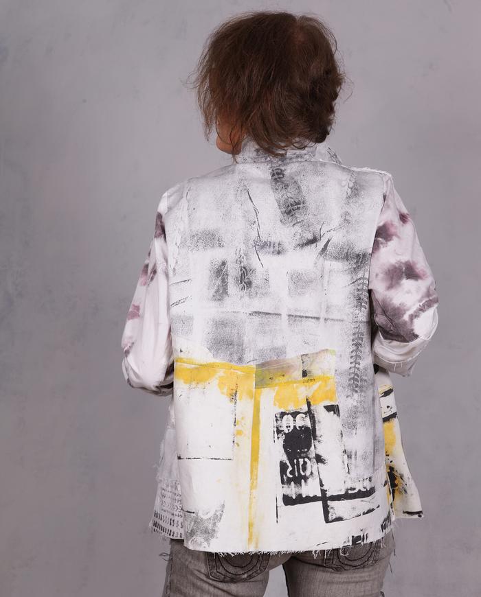 'off the urban record' detailed one-size structured jacket