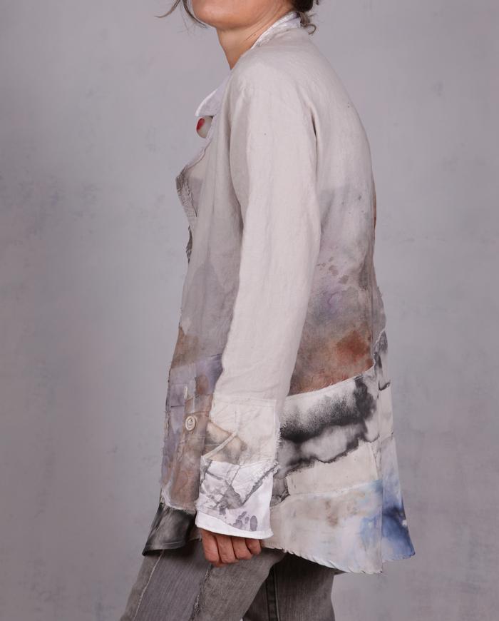 'the current state or knot' lightweight tunic-to-jacket