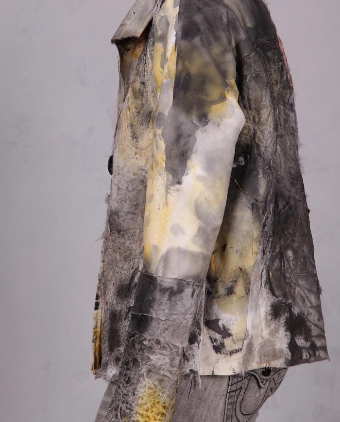 'sub-surface exposure' highly detailed lightweight jacket