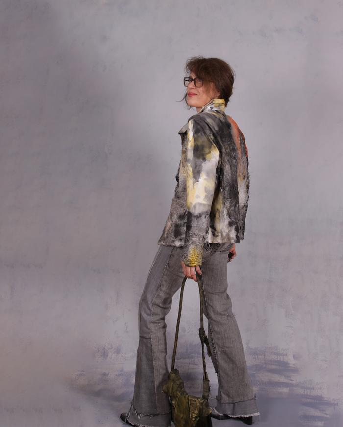 'sub-surface exposure' highly detailed lightweight jacket