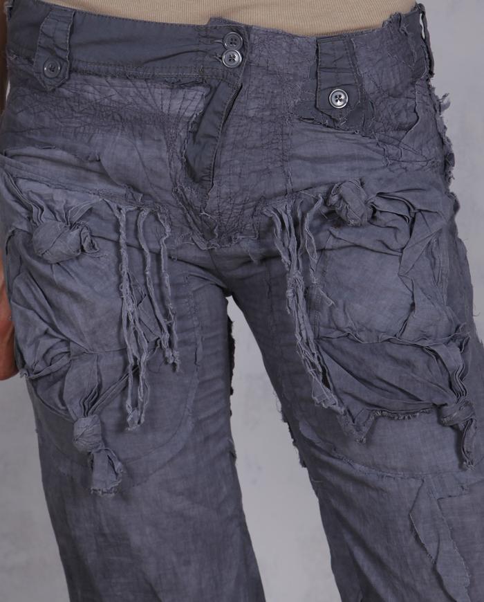 'cinder poplin cargo' lightweight highly detailed pants