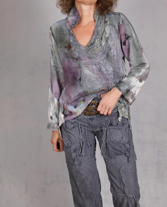 'cinder poplin cargo' lightweight highly detailed pants