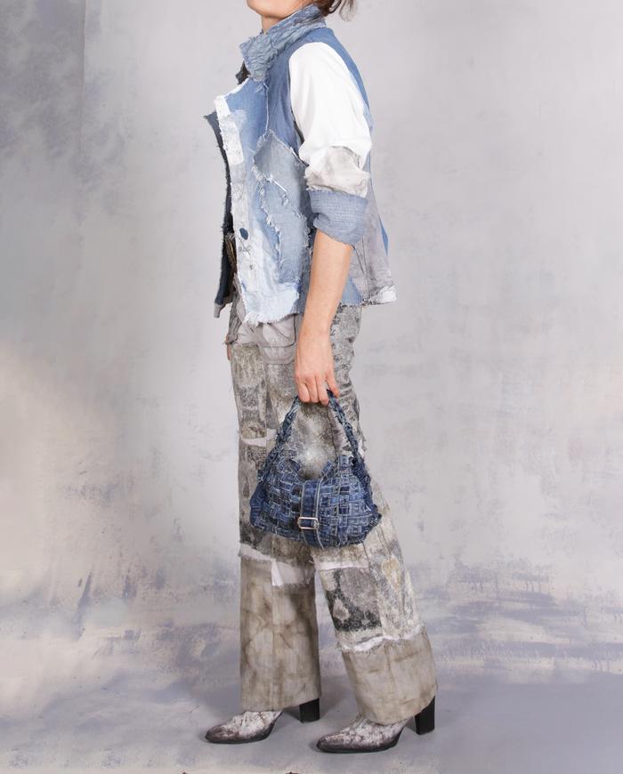 'the neutral canvas denim' bootcut pants