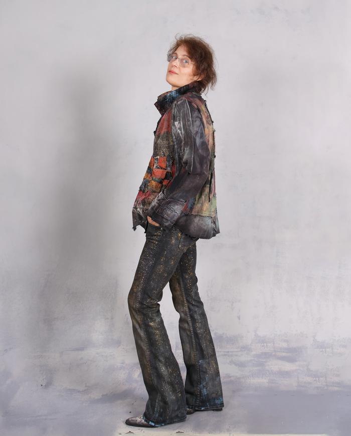 'a colorful modern menuet' highly detailed one size jacket