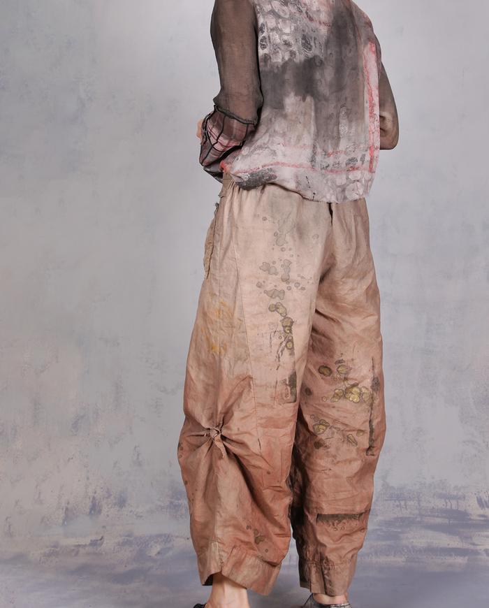 'the winning bronze' modern artsy full pants
