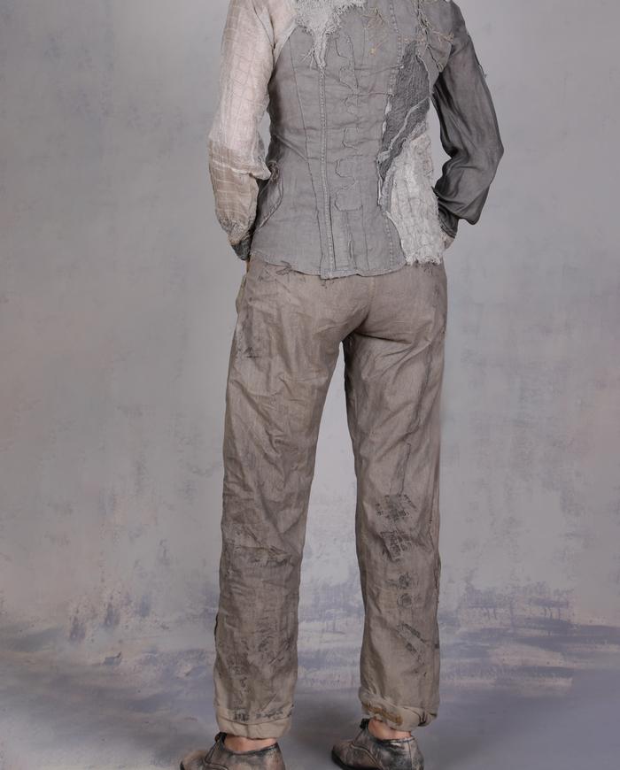 'the coolest fatigues' artsy cargo pants
