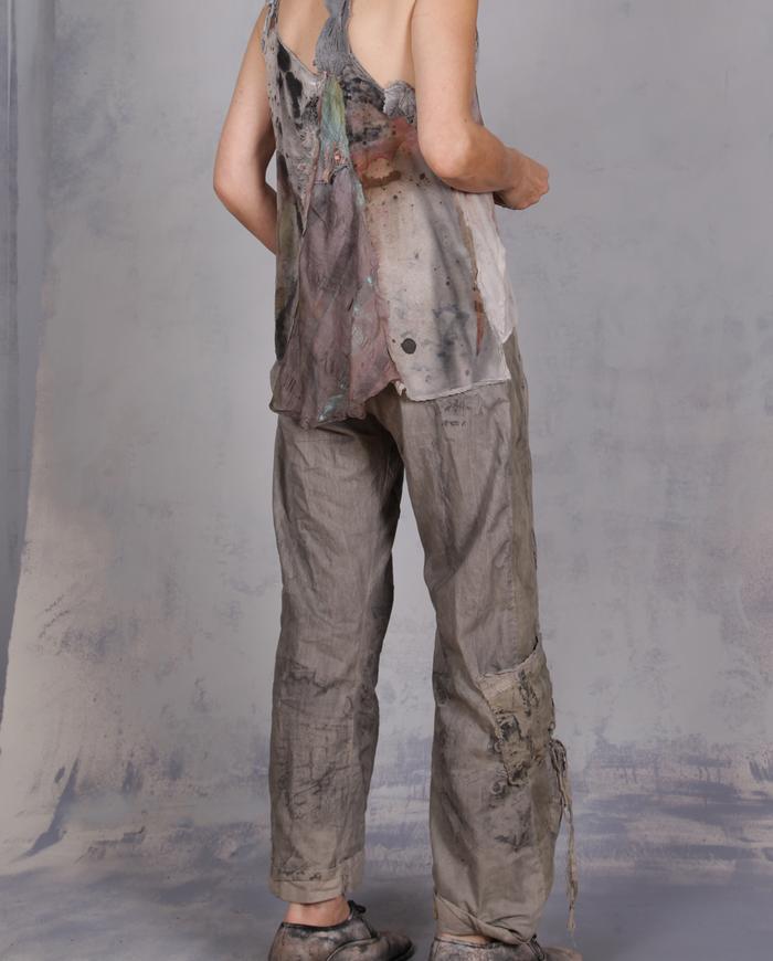 'the coolest fatigues' artsy cargo pants