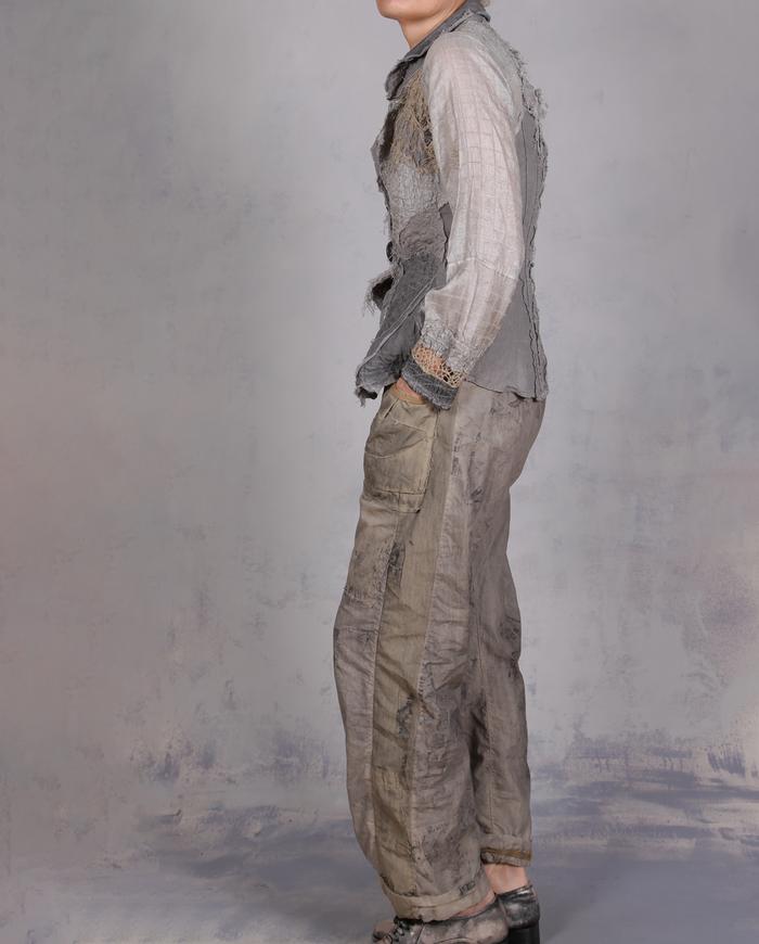 'the coolest fatigues' artsy cargo pants