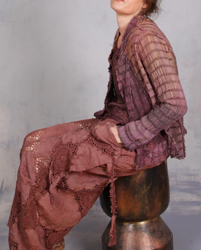 'wear the breeze' antique linen loose pants