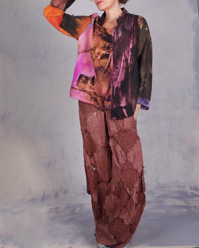 'wear the breeze' antique linen loose pants