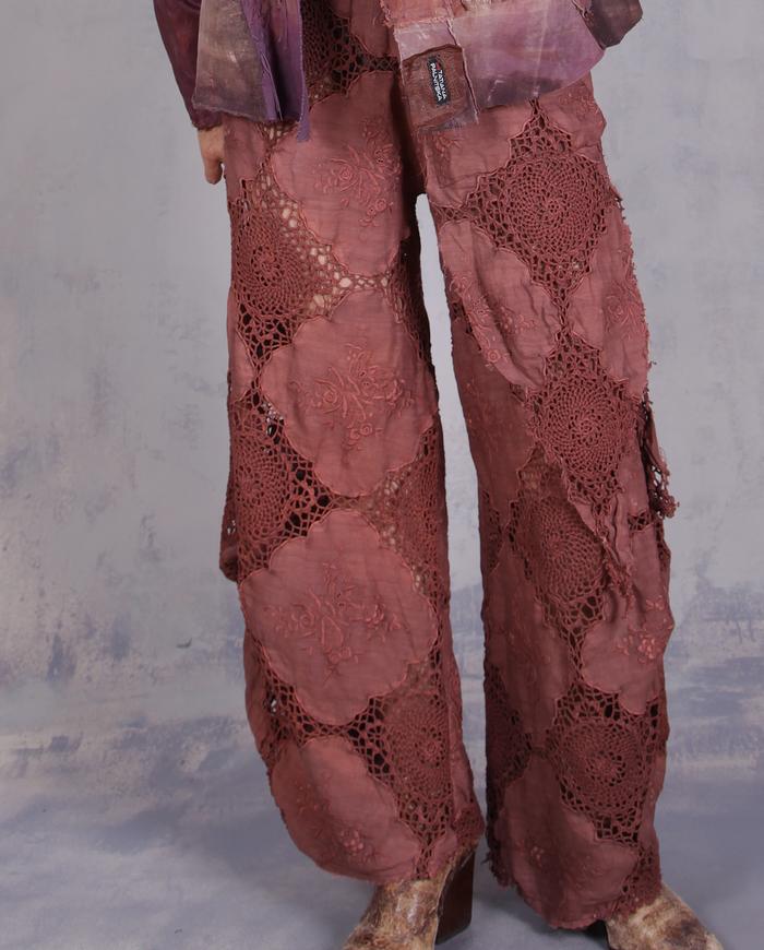 'wear the breeze' antique linen loose pants