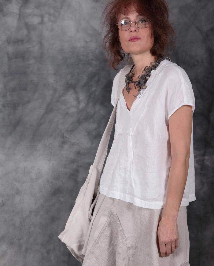 pure comfort summer linen top