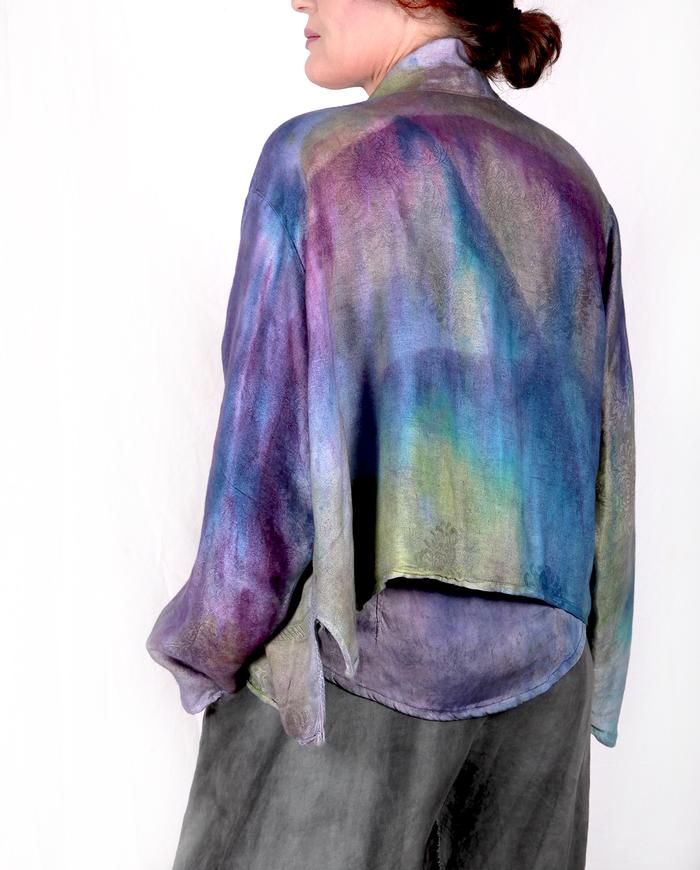 'all the king's jewels' layering loose-fitting jacket/top