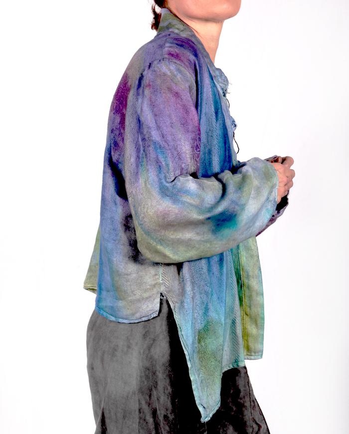 'all the king's jewels' layering loose-fitting jacket/top