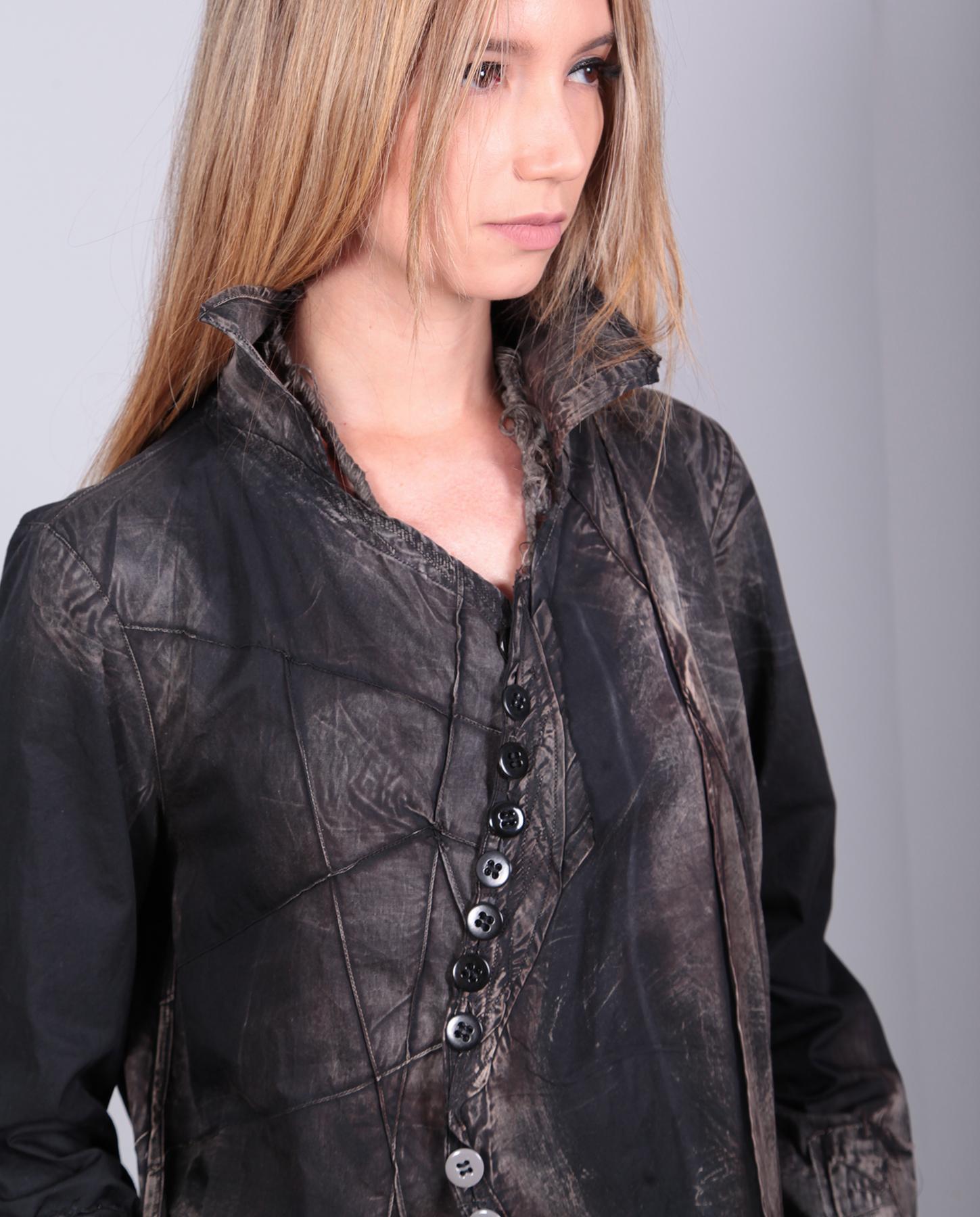 Art-to-Wear by Tatiana Palnitska - lightweight crisp modern distressed ...