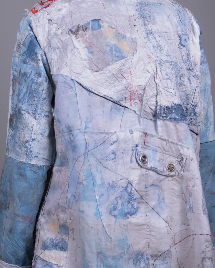 'blue moon' detailed summer jacket