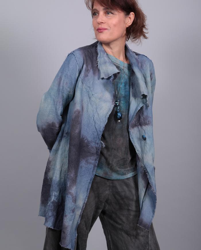 'pure tranquility' lightweight Belgian linen jacket 