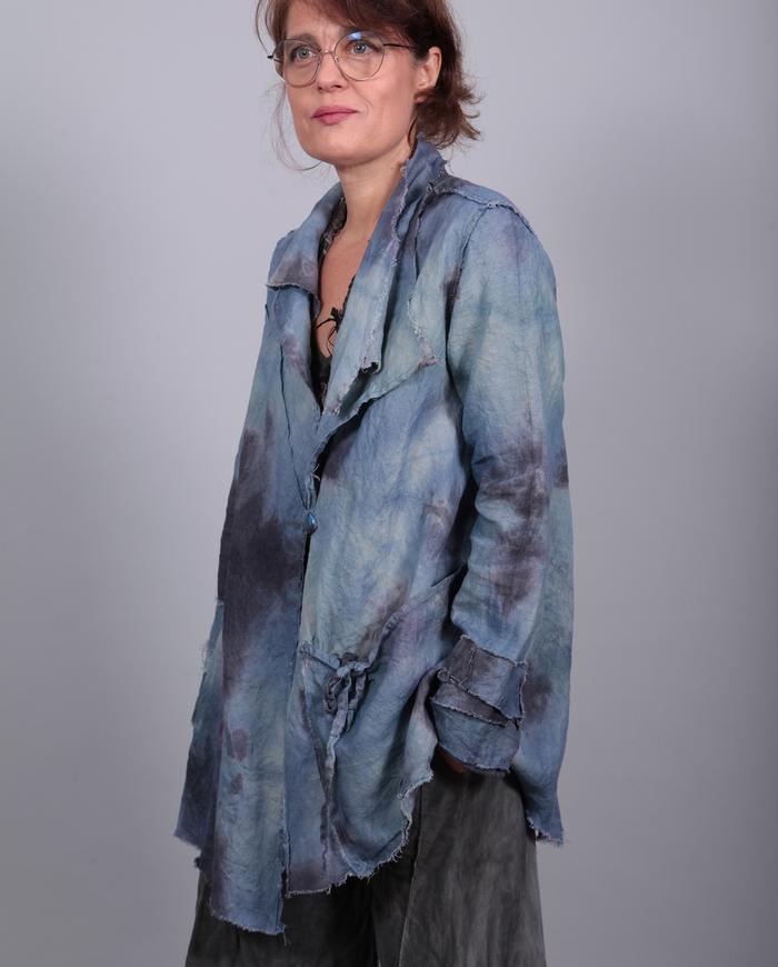 'pure tranquility' lightweight Belgian linen jacket 