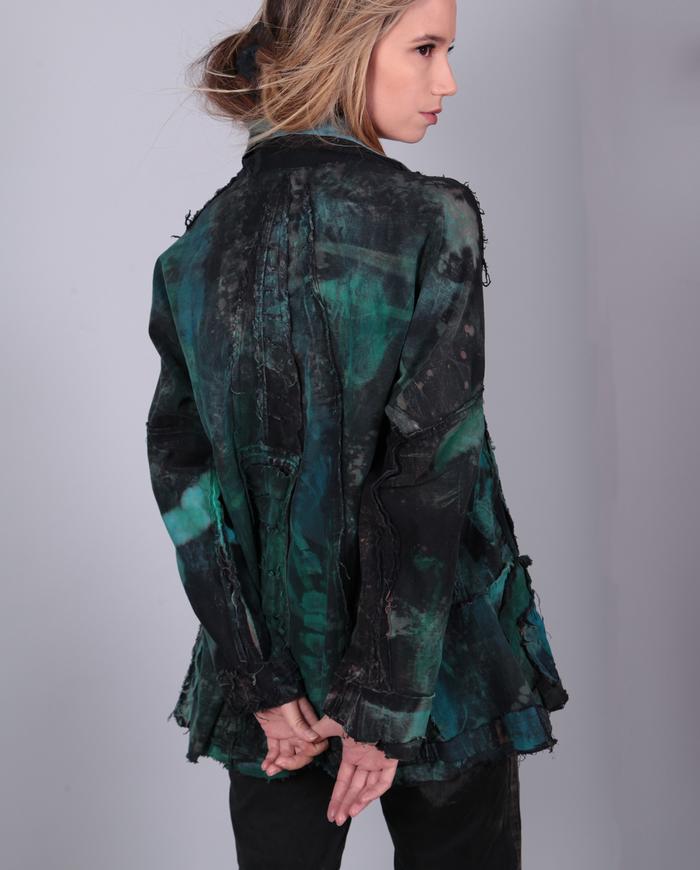 'emerald city' edge couture highly detailed jacket