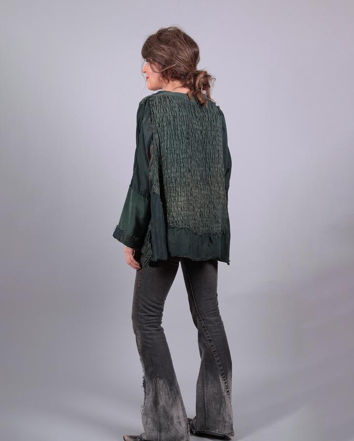 'swing time' one-size pine green top