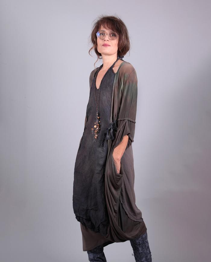'play time' versatile drapey dress