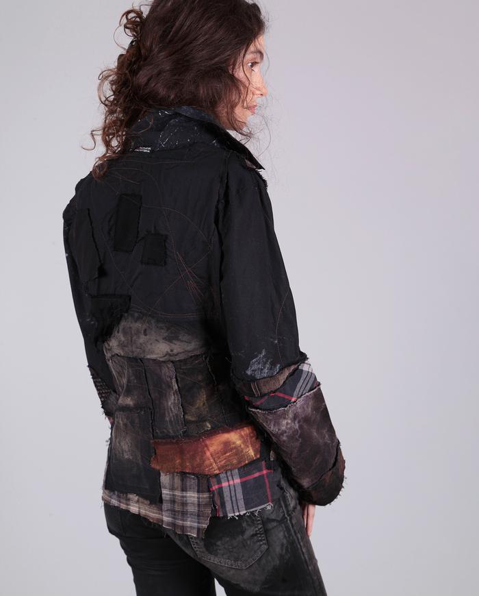 'fit my mood' reversible short modern jacket