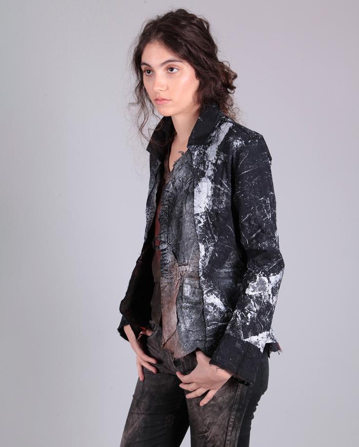 'fit my mood' reversible short modern jacket