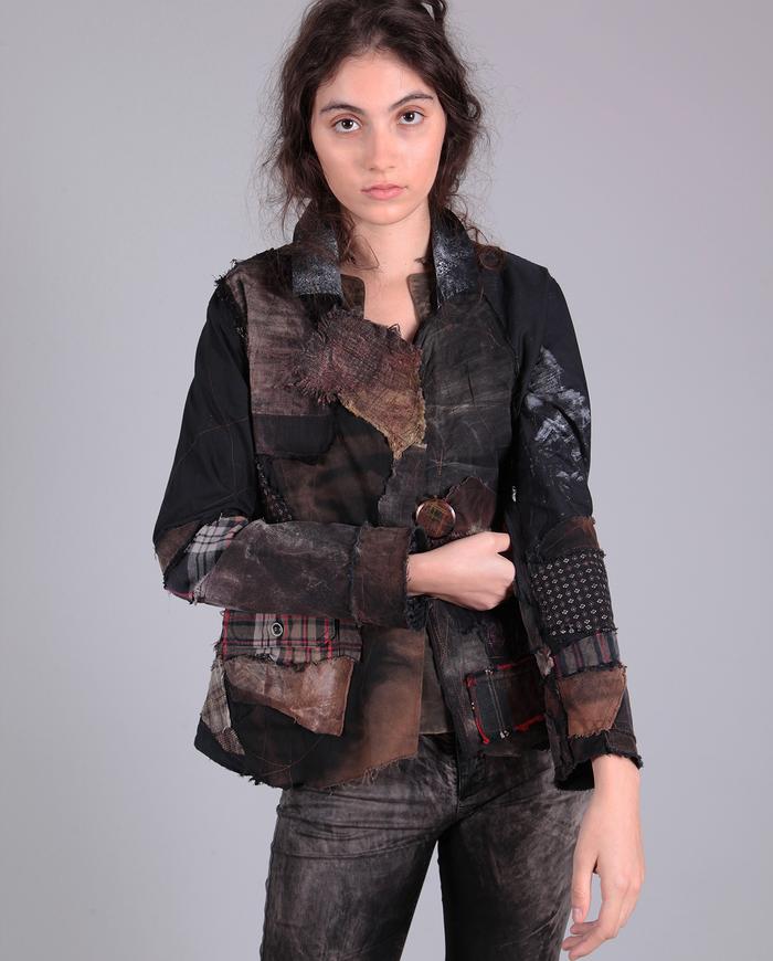 'fit my mood' reversible short modern jacket