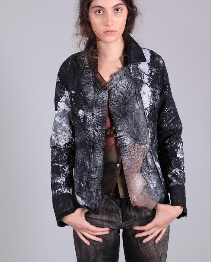 'fit my mood' reversible short modern jacket