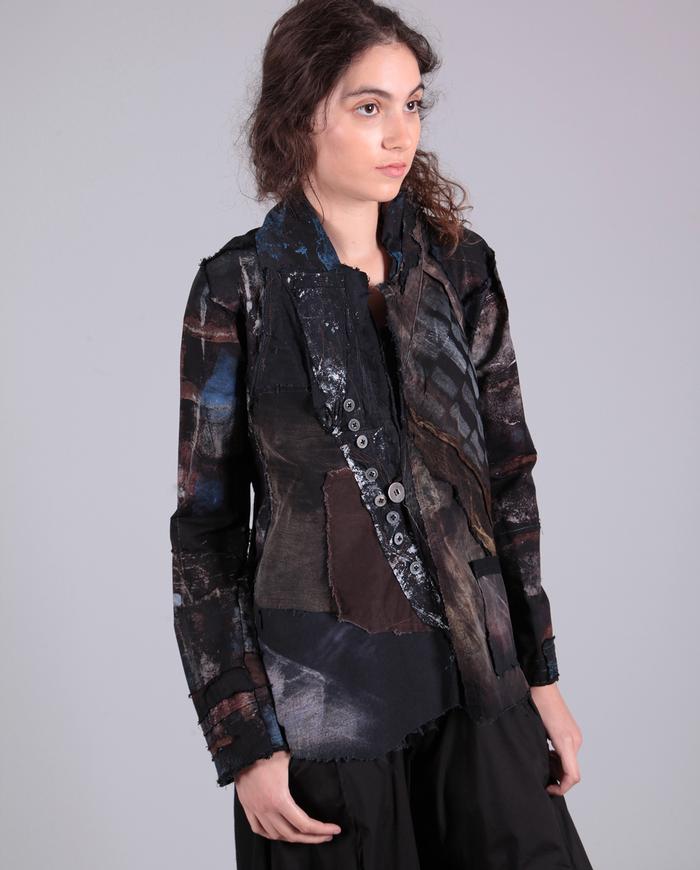 'draw the line' modern fitted embellished jacket