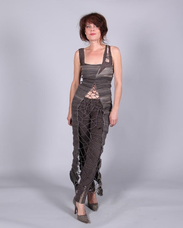 couture body-hugging maxi dress - CUSTOM ORDER 