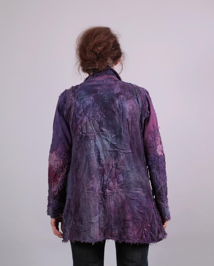 'in the purple clouds' super-detailed art jacket