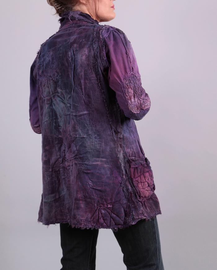 'in the purple clouds' super-detailed art jacket