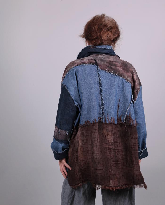 'best of all worlds' mostly denim oversized jacket