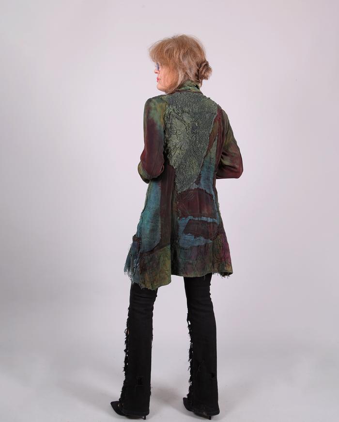 'playing in the forest' detailed kaftan