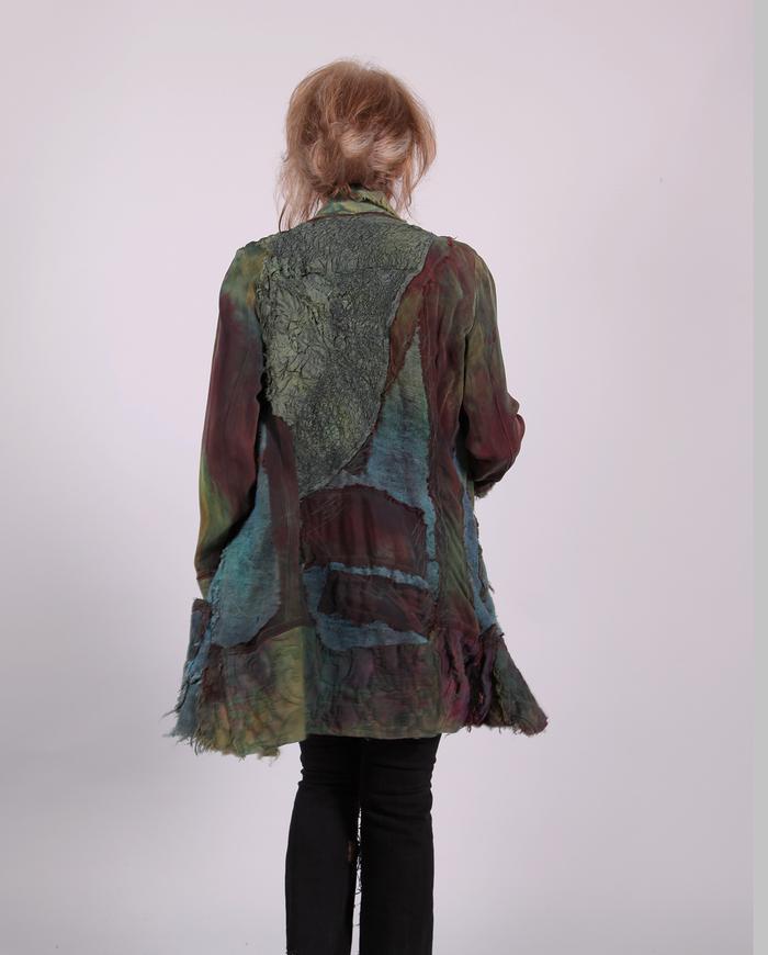 'playing in the forest' detailed kaftan