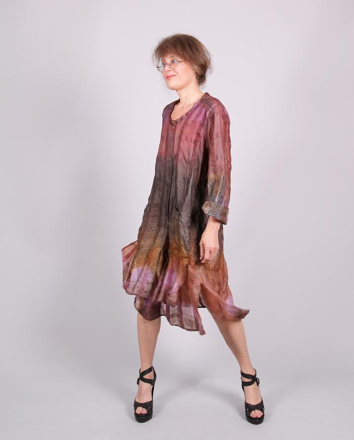 'a crisp touch' shirt-dress-to-tunic 