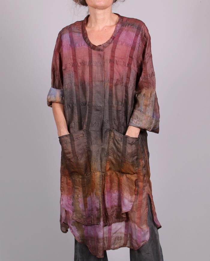 'a crisp touch' shirt-dress-to-tunic 