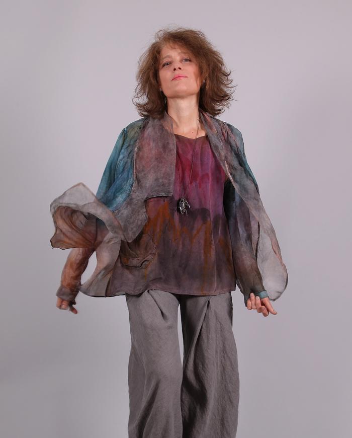 'weightless whimsy' open jacket