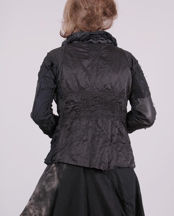 'landscape of the night' highly detailed textured jacket